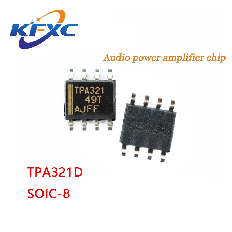 TPA321D посылка SOIC-8 audio усилитель мощности, AB, 1-канальный новый оригинальный запас 10 шт max3232ese t soic 16 100% новый оригинальный запас