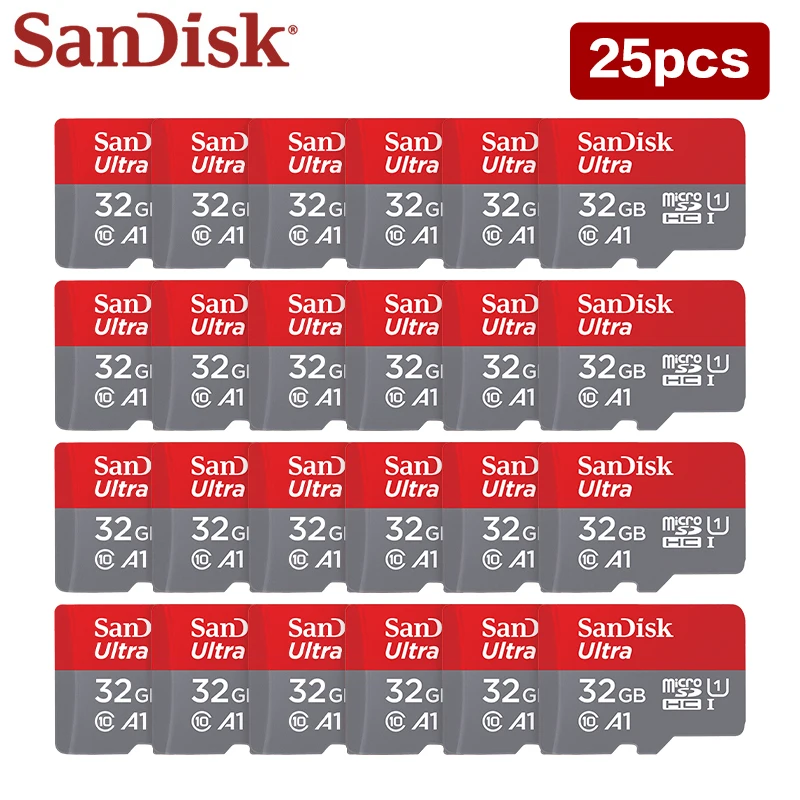  SanDisk Ʈ ũ SD ī A1 32 Ⱑ Ʈ 64 Ⱑ Ʈ  25  ũ SDHC SDXC C10 ޸ ī TF ī ȭ