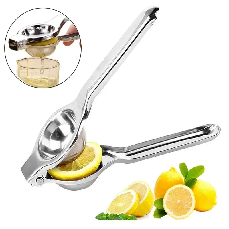 Stainless Steel Household Fruit Lemon Manual Juicer Citrus Orange Hand Squeezer Press Machine Durable Kitchen Tool