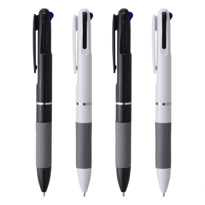 3 in 1 MultiColor Pen Creative Ballpoint Pen Colorful Ballpoint Pens Multifunction Pen For Marker Writing Stationery