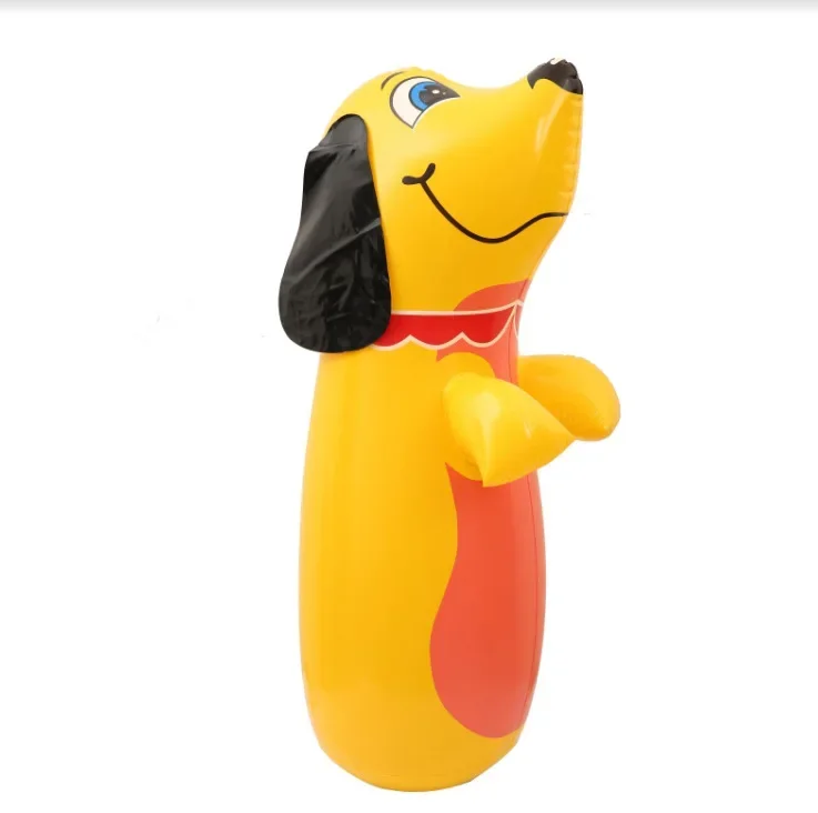 Inflatable Tumbler for Children 90cm Standing Boxing Bag Tumbler Toys Safety Air Stuffed Indoor Game Supply 6