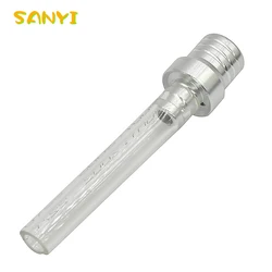 Universal Motorcycle Gas Fuel Cap Breather Hose Tube (White Silver)