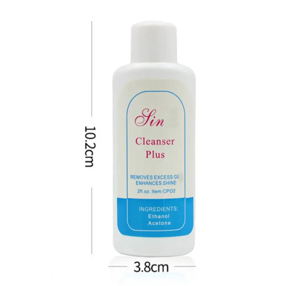 Cleanser Plus Compact Polish Cleanser Universal Multifunctional Vintage Nail Glue Washing Gel Cleaner