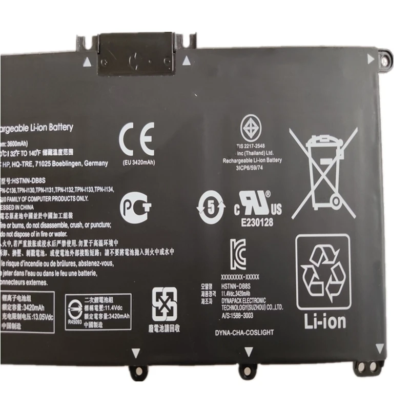 Bateria do Portátil para o Pavilhão de hp Ht03xl Hstnn-ib80 Lb8m Db8r Db8s Hstnn-db9d 15-cd 15-da0014ne 15s Fq1000nl Fq1003na Fq1008tu Novo - Imagem 4