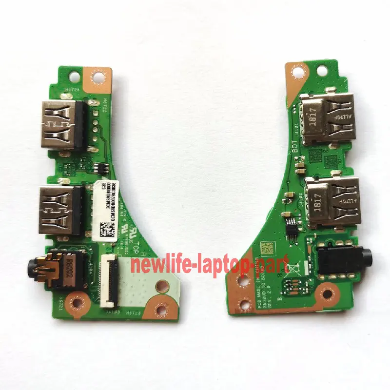 Original para Asus Vivobook Q15 K570z X570zd Yx570u Yx570z X570ud Laptop Áudio Interno Usb Sub io Board