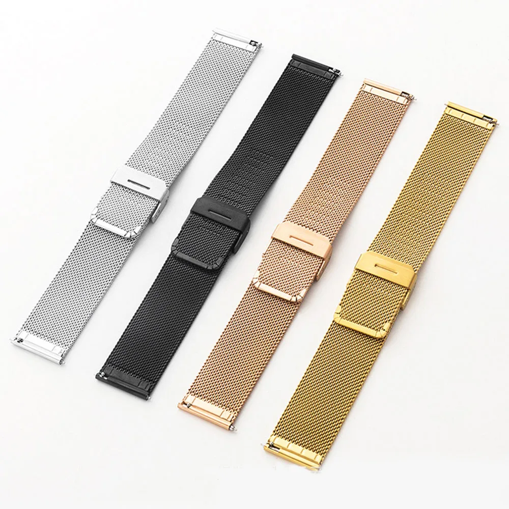 Stainless Steel Metal Watch Band Strap - Premium Design