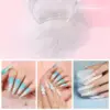 Makartt Glitter Acrylic Nail Powder,2oz Mixed Sparkly Acrylic Powder,Pink Yellow Star Clear Nail Acrylic Powder for Extension 2