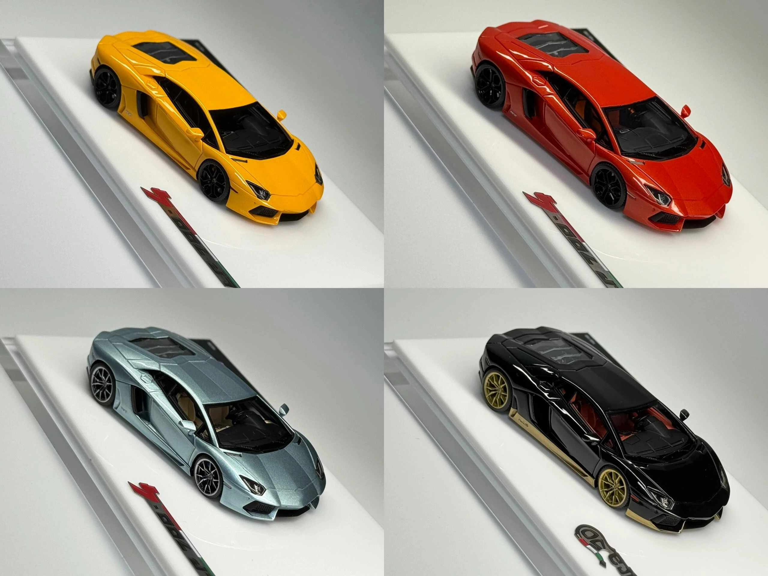 Tardis New product 1:64 AVENTADOR LP700 Diecast Model Car Resin