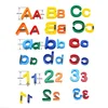26Pcs Magnetic Learning Alphabet Letters Plastic Refrigerator Stickers Toddlers Kids Learning Spelling Counting Educational Toys 6