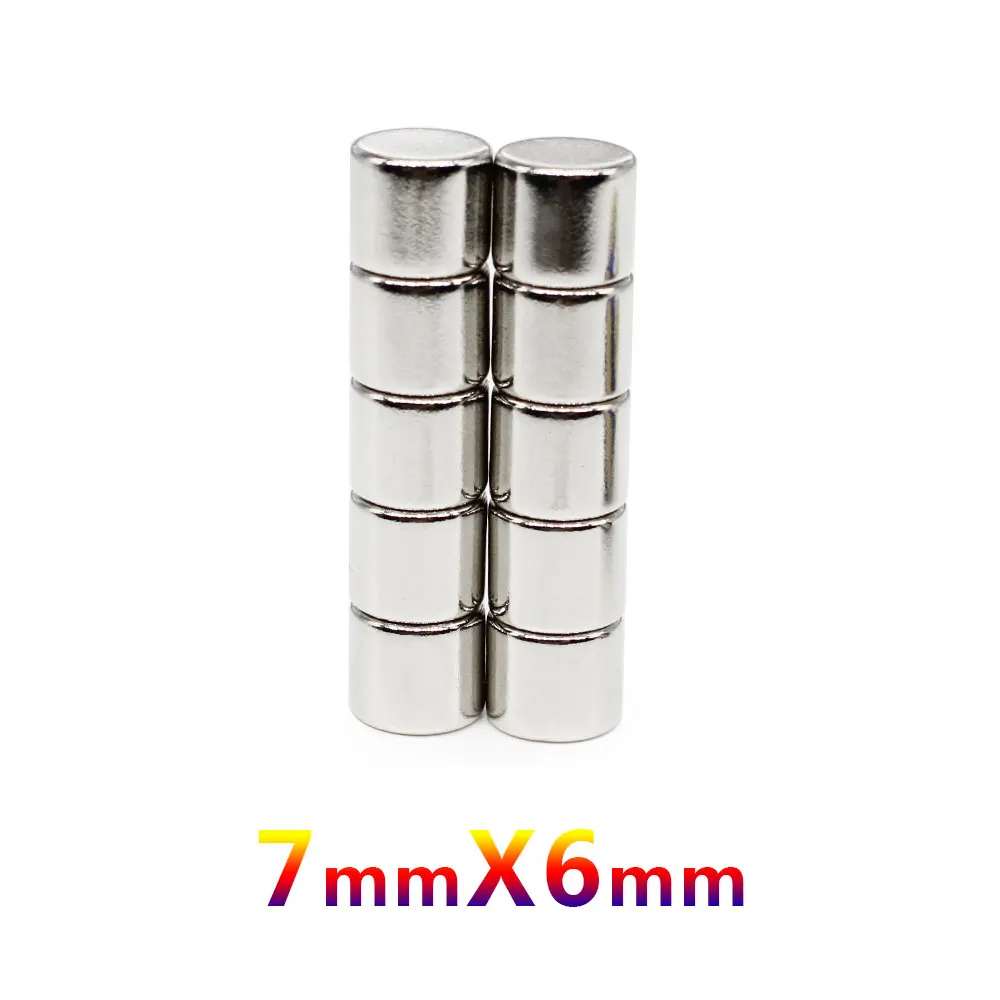 6mm Super Mini Round 5mm 1mmStrong imanes de neodimio potentes neodymium  magnets Magnetic aimant puissant imanes magneet - AliExpress