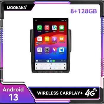 14.4" Android 13.0 8+128G Tesla Screen For Dodge Ram1500 2013-2023 Car GPS Navi Auto Stereo HeadUnit Multimedia DSP Player Radio