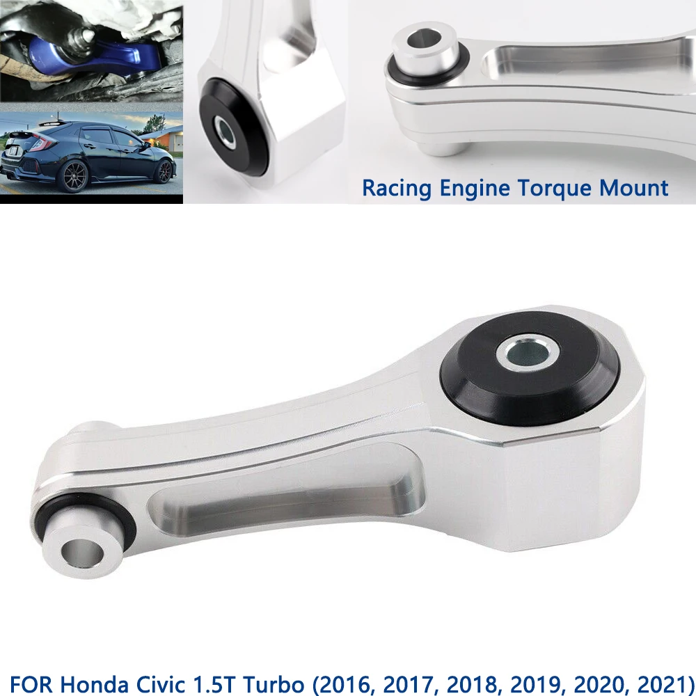 Torque Solution Billet Aluminum Right Engine Mount | Honda Civic/Integra/Del Sol (TS-HA-001) main image 0