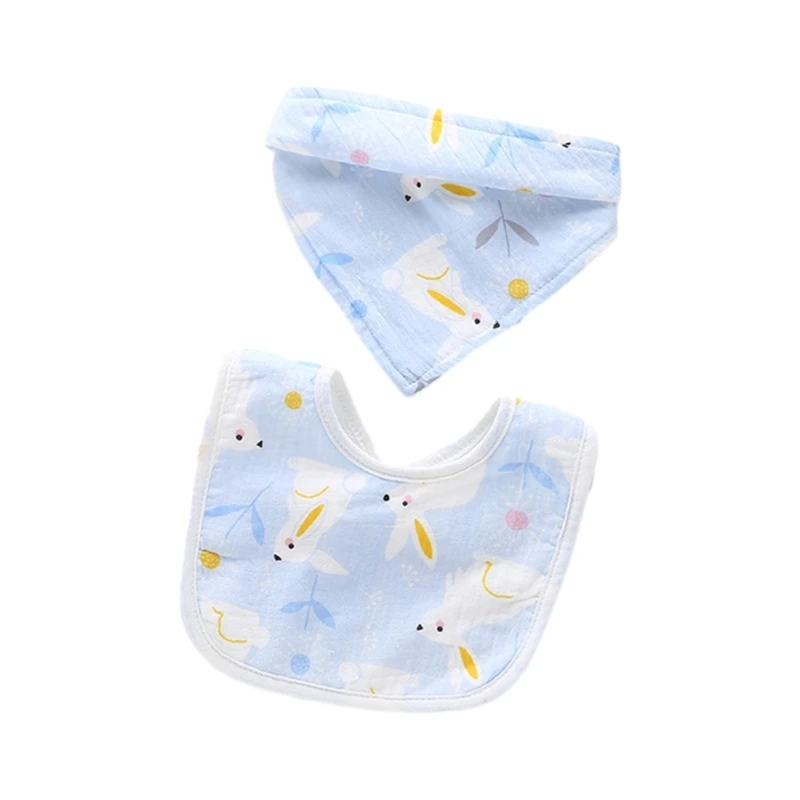 

Adjustable Bibs Bandana Drool Bibs Baby Burp Cloth Absorbent Bibs Baby Product Drop Shipping