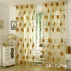 1 Piece Modern Tulle Curtains for Living Room Bedroom Decoration Window Voiles Kitchen Tulle Curtain 1x2.7m Window Curtain 4