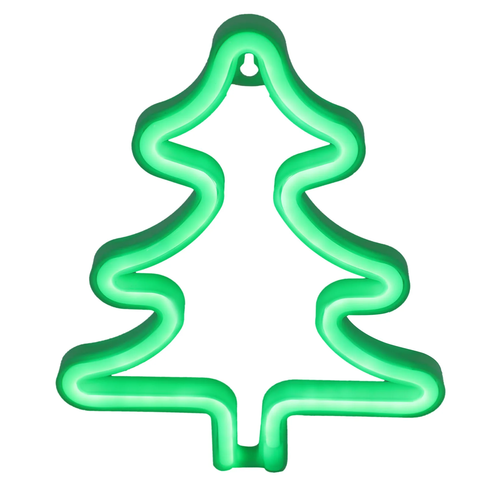 

Uonlytech светодиодная неоновая фотография, Рождественская елка с питанием от Usb, зеленая Рождественская елка, неоновые знаки, настольное украшение, ночник для девочек