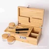 Wooden Tobacco Herb Storage Box Stash Case Cigarette Tray Natural Handmade For Smoking Pipe Accessories 1