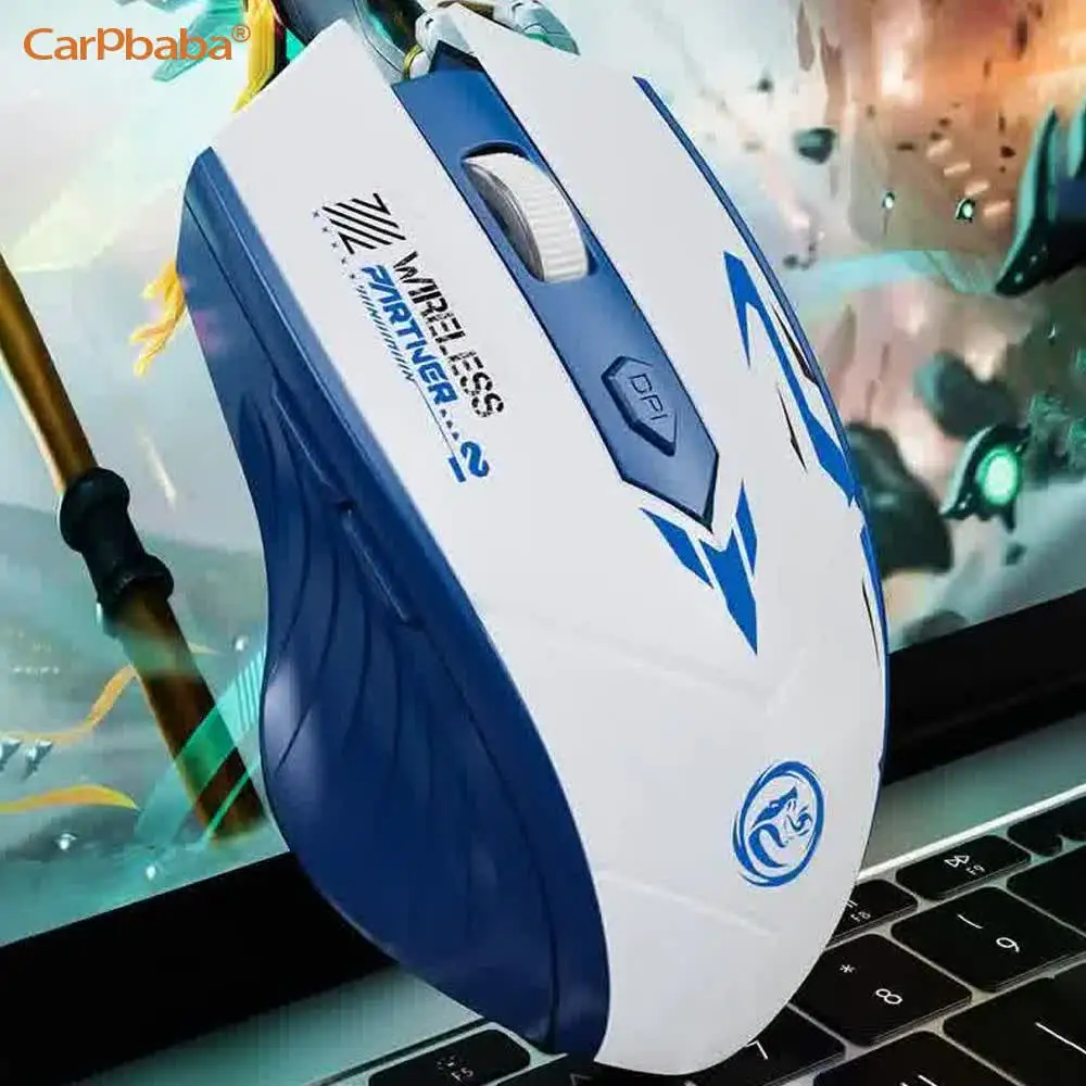 Enhanced Wireless Rechargeable Silent Gaming Mouse