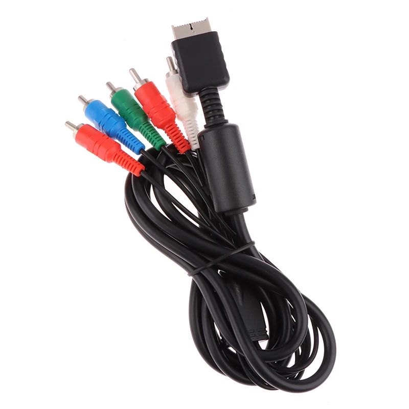 1.8M Multi Component AV cable Audio Video HD TV Cable For PS2 for PS3 Controller adapter converter cable