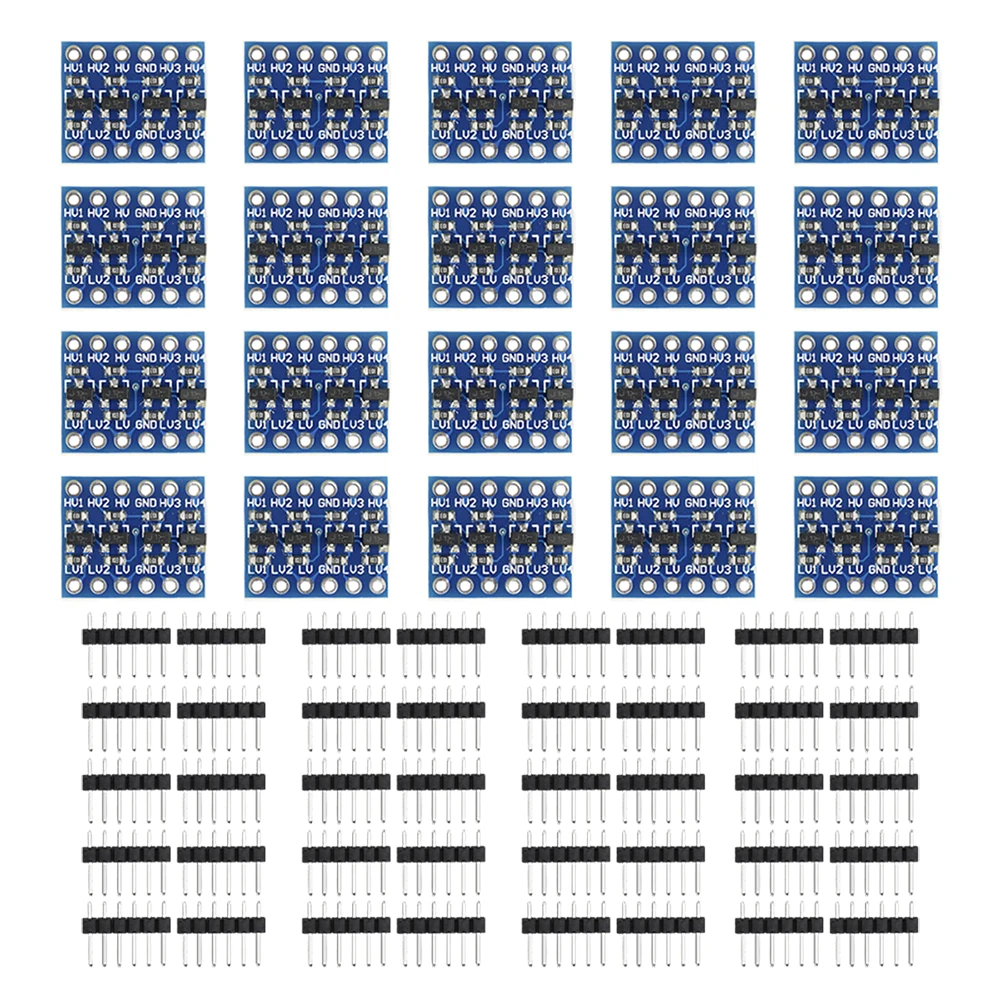 Aihasd Modulo Convertitore I2C Bidirezionale 3,3V-5V - 5 Pezzi, 2 Canali, Per Breadboard - Foto 12