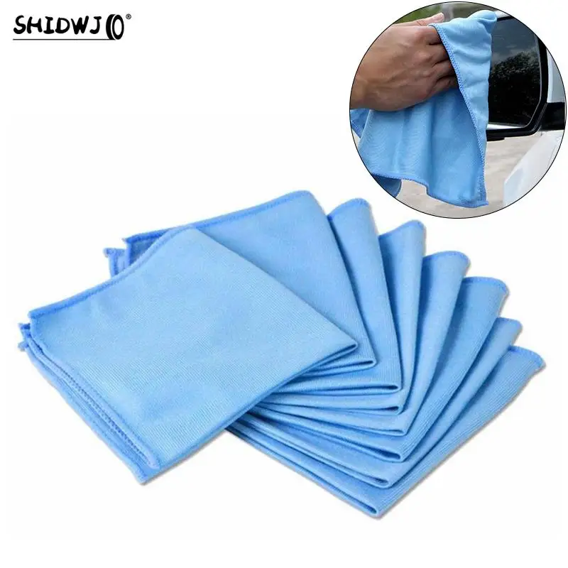 1pcs Car Cleaning Microfiber Glass Towel Cloth Towels Wash Window