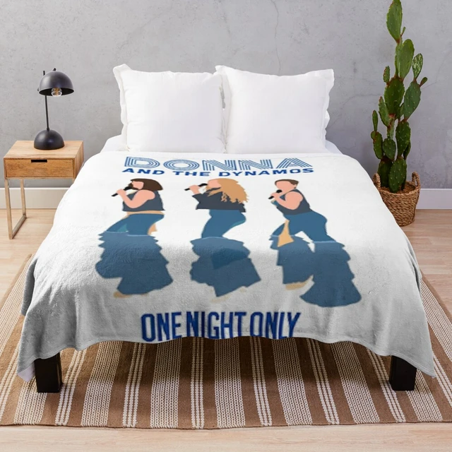 Donna And The Dynamos One Night Only Mamma Mia Throw Blanket Quilt Blanket  Retro - Blanket - AliExpress