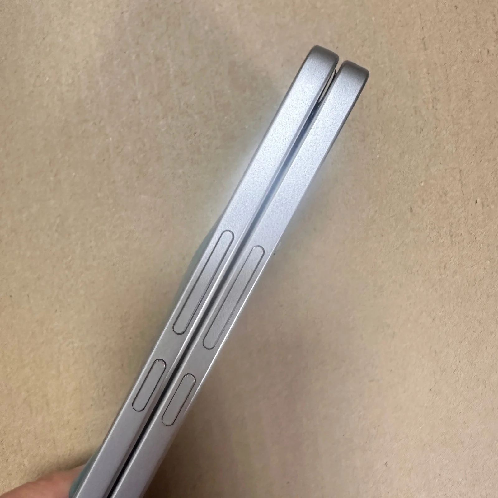 레드미 노트 15 프로 4G LCD 프레임 전면 커버 (볼륨 플렉스 및 사이드 버튼 포함) + 공구 교체용 오리지널 중간 프레임
