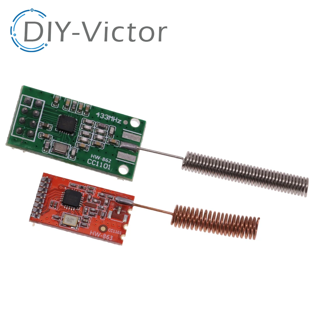CC1101 10mW Wireless Module 433MHZ 868MHZ 300-1000M Long Distance Transmission With SMA Antenna Wireless Transceiver Module