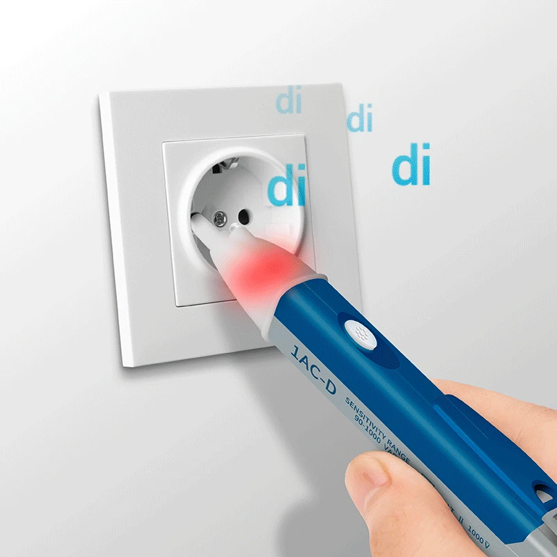 Description Picture 3 of itemAMITOU 1AC-D AC Voltage Detectors Digital Non-Contact Test Pencil Electric Voltage Meters 90-1000VAC line Breakpoint Tester