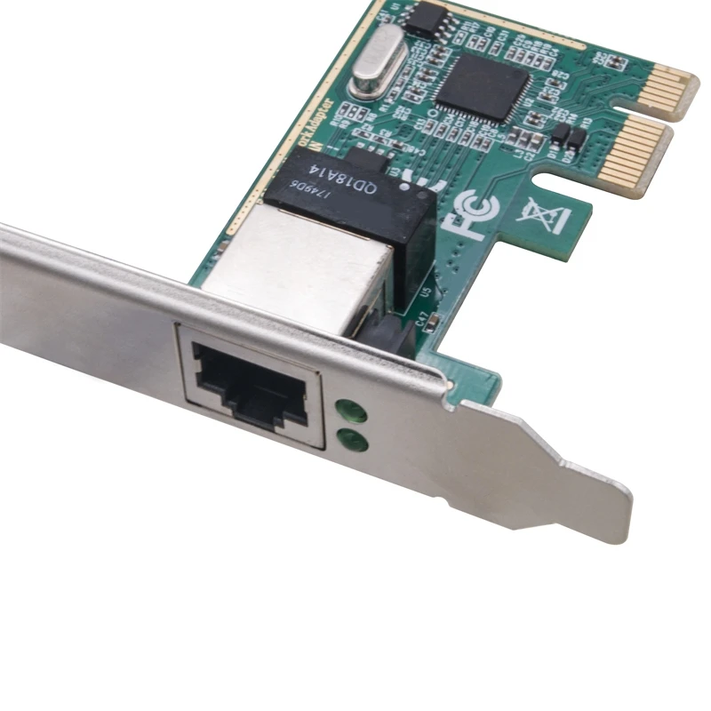 PCI Express PCI-E 네트워크 카드, LAN 어댑터 컨버터 네트워크 컨트롤러, RJ45, 10, 100, 1000M, 1 개