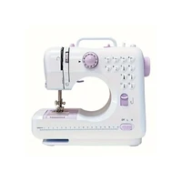 INNE Portable Sewing Machine Mini Electric Household Crafting Mending Overlock 12 Stitches Pedal Beginners With Presser Foot 1