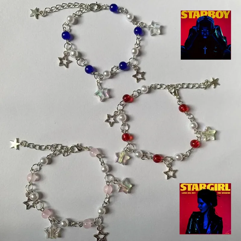 Bracciali Trio Star Bracciali Fatti A Mano Con Perline Y2K