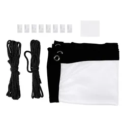 Enhanced Portable 16:9 Soft White Polyester Projection Screen - 40 inch