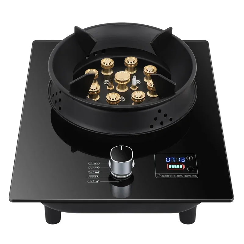 7.2KW gas stove single stove liquefied petroleum desktop embedded single natural household fierce fire