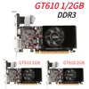 GT610 1/2GB Graphics Video Card 810MHZ DDR3 Gaming Video Card HD VGA DVI Interface Replacement Accessories for Entertainment 1