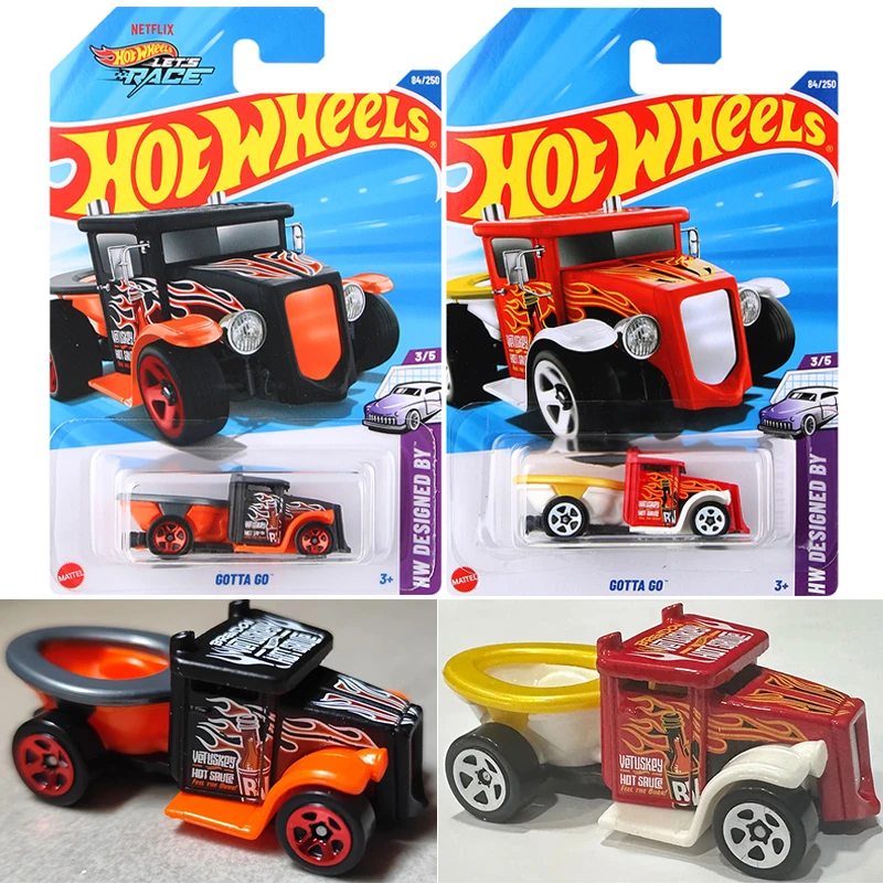 “Hot Wheels Set” 84個 Hot Wheels C4982 Gotta Go Black Red HW Designed By #84 1/64