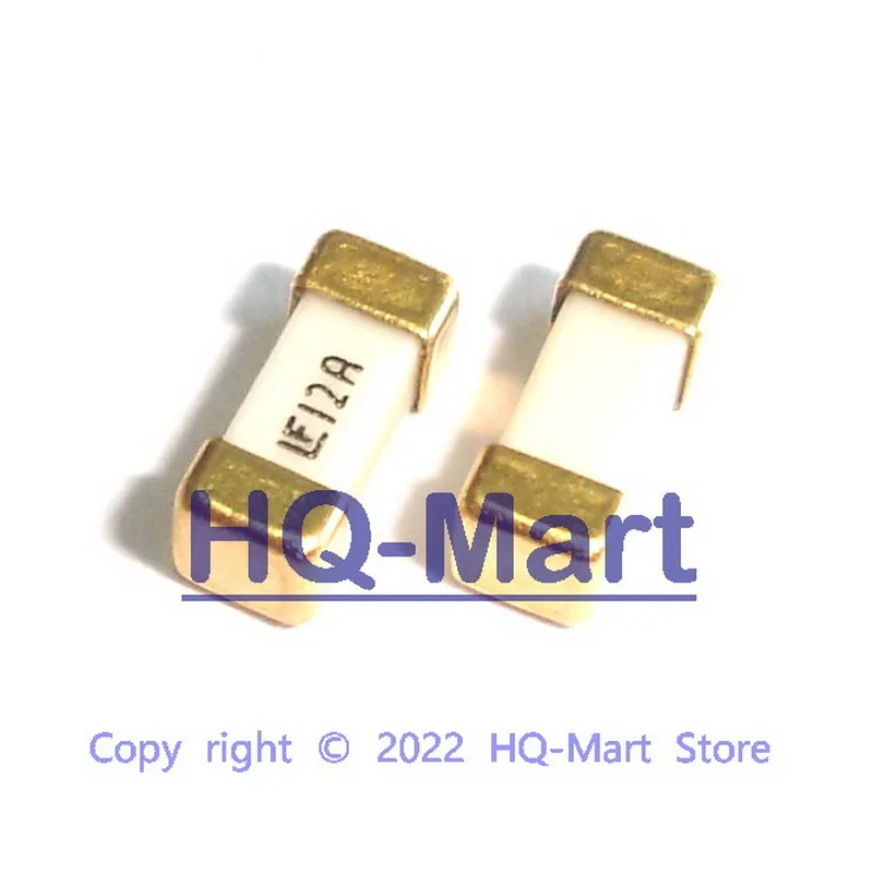 Gold Plated Ceramics Fuse 1808 125VAC 0451012.MRL 12A 0451015.MRL 15A Surface Mount Fuses Quick LF12A LF15A 10 PCS