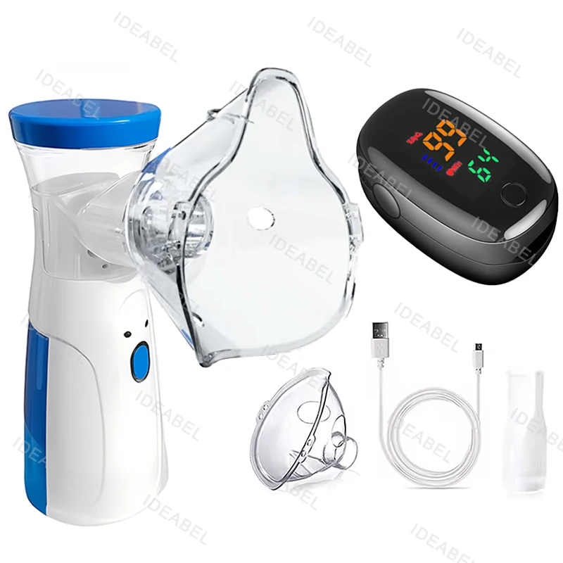 Compact Silent Mesh Nebulizer Humidifier for Asthma and Health Care