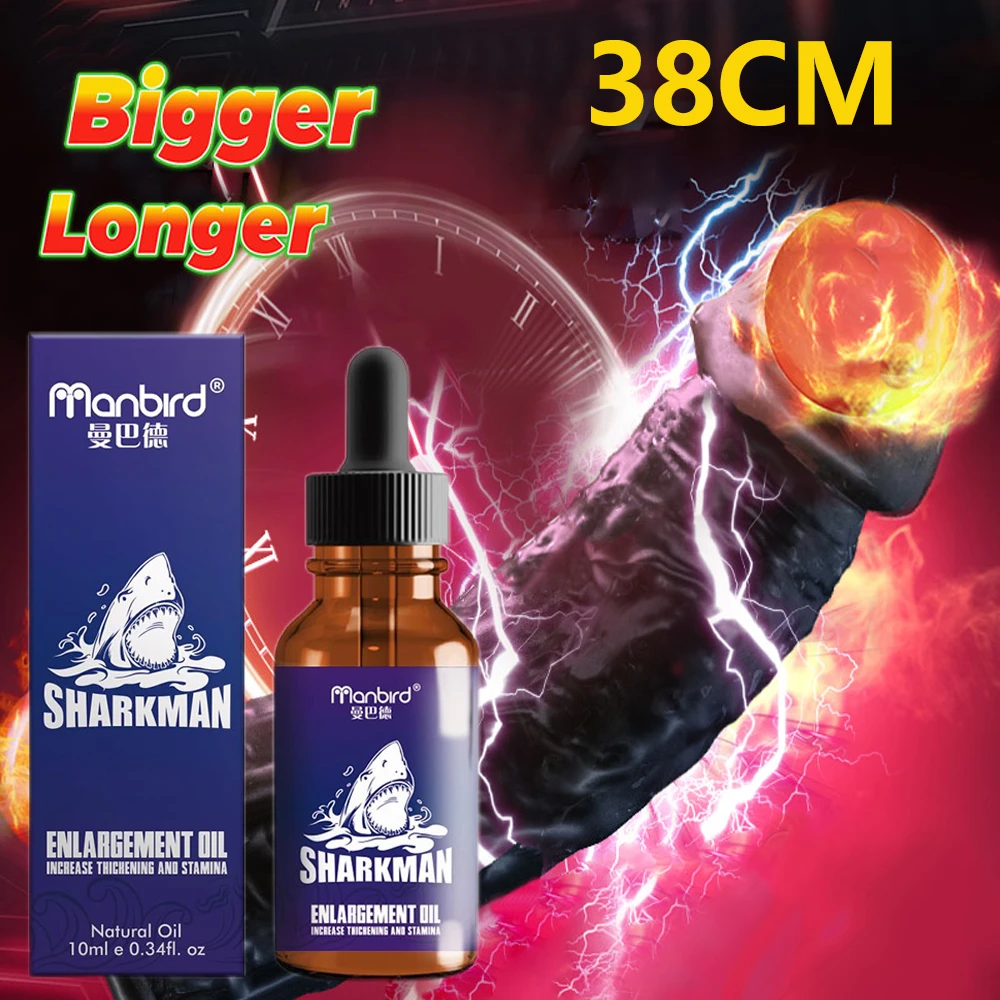 Manbird Penis Thickening Growth Man Massage Oil Cock Erection Increase