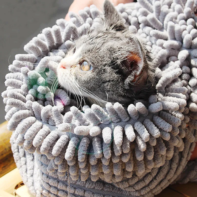 Chenille Pet Quick-Dry Towel 4