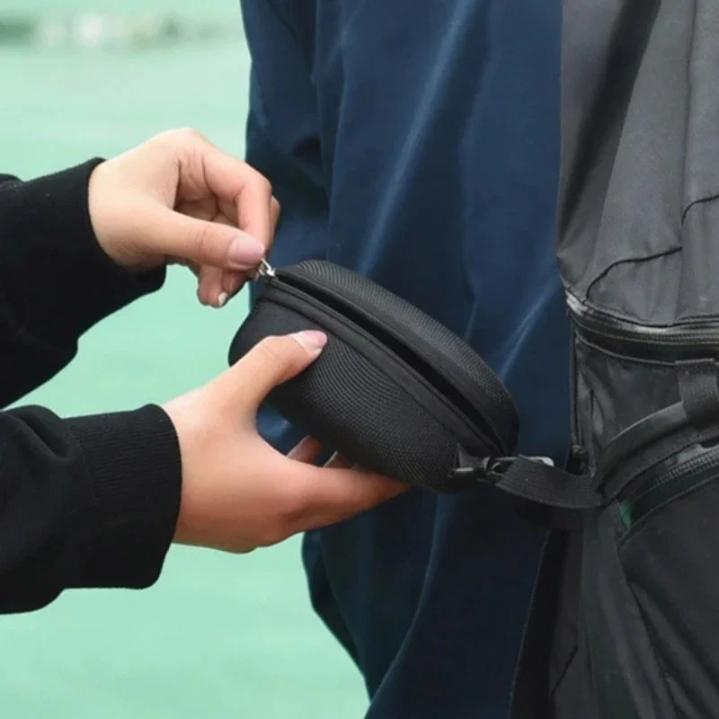 Portable Sunglasses Case with Clip Hard Shell EVA Travel Zipper Carabiner Eye Glasses Protector Accessory