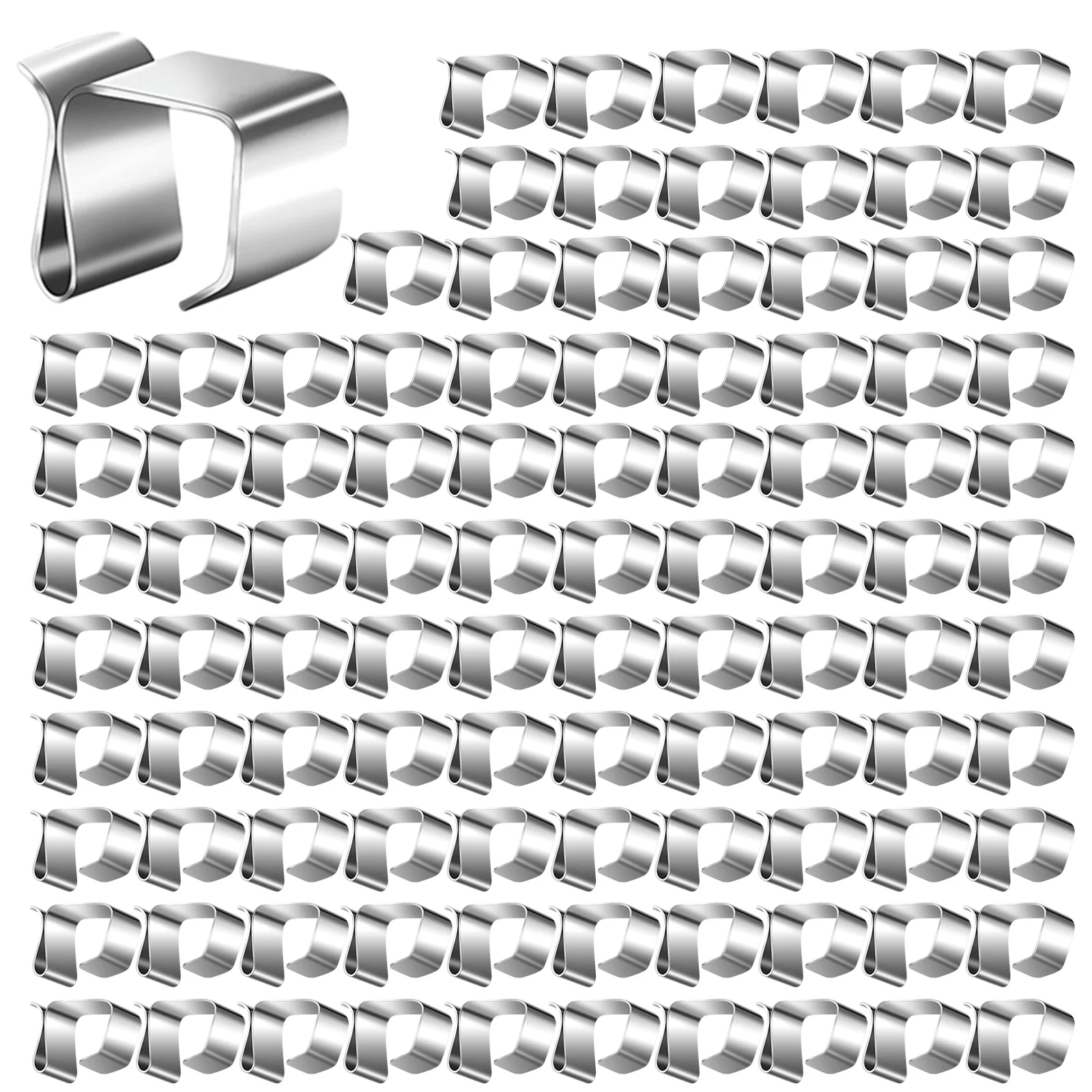 

Effortless Installation Manganese Steel Gutter Hooks for Christmas Lights 100 Pieces Reliable and Serviceable