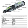 WORKPRO 12V Cordless Rotary Tool Kit Woodworking Engraving Polishing Pen DIY For Jewelry Metal Glass Mini Wireless Drill 2