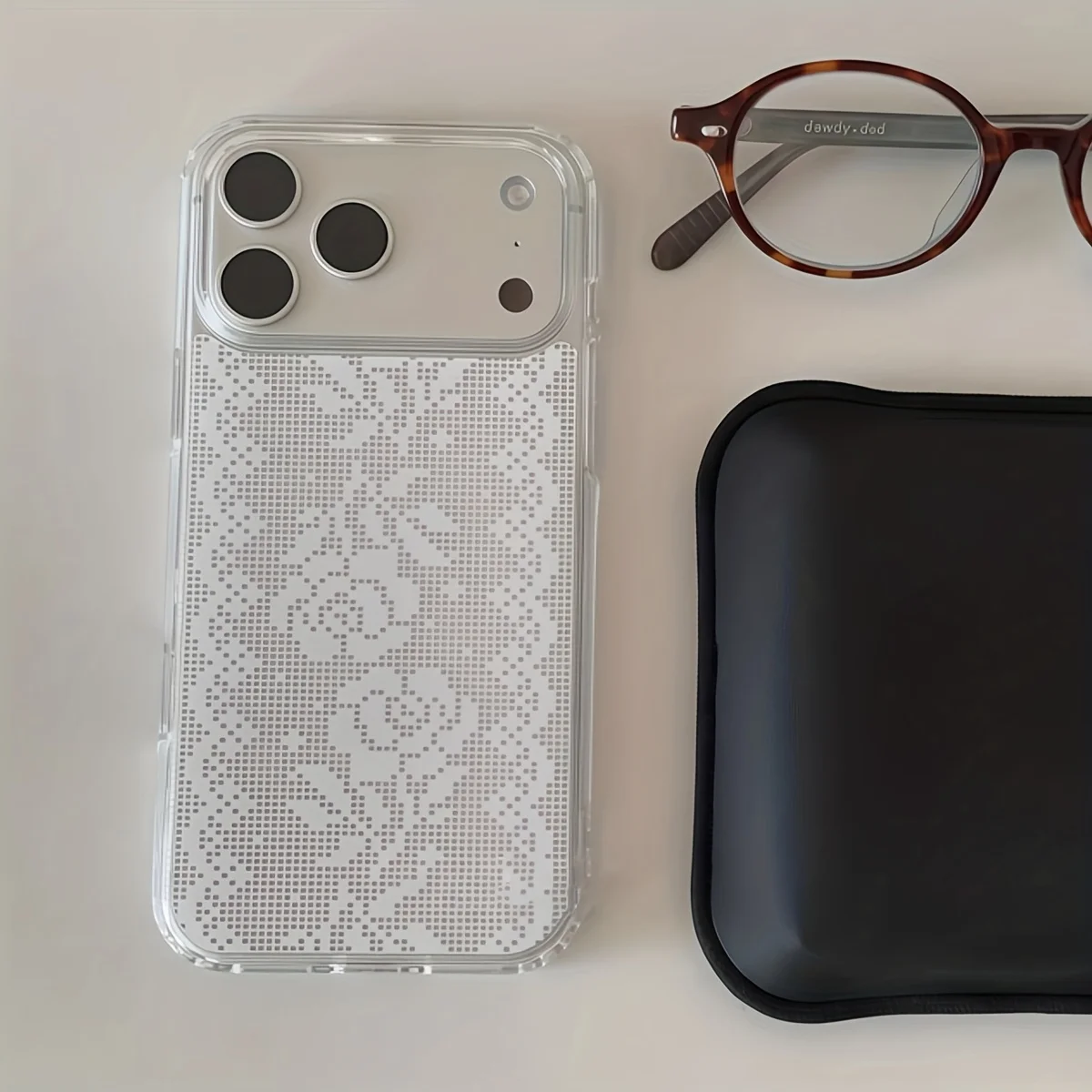 Clmj Ins Weiße Spitzen-Handyhülle für Samsung Galaxy S26 S25 S24 S23 S22 S21 S20 FE Note20 Note10 Edge Plus Ultra Lite 5G Transparent