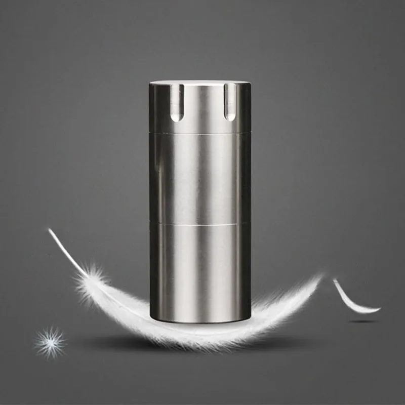 

Waterproof Pill Box S-L Size Sealed Capsule Ultra Light Titanium Alloy Medicine Bottle Portable Pill Storage Container Bottle