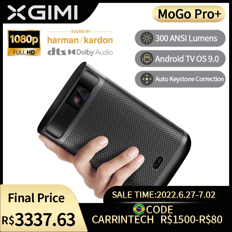 Xgimi Mogo Pro Plus Global Version Small Projector Screenless Tv 1080p