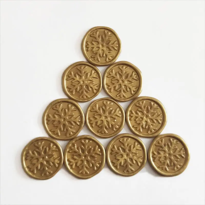 Thank You Envelope Seals - Self Adhesive Wax Seals Stickers -Antique Bronze  (100PCS) - for Wedding Invitation, Thanksgiving Card, Gift Wrapping and
