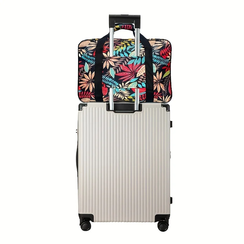 

Storage bag with large capacity for outdoor travel, one shoulder portable flower travel bag storage