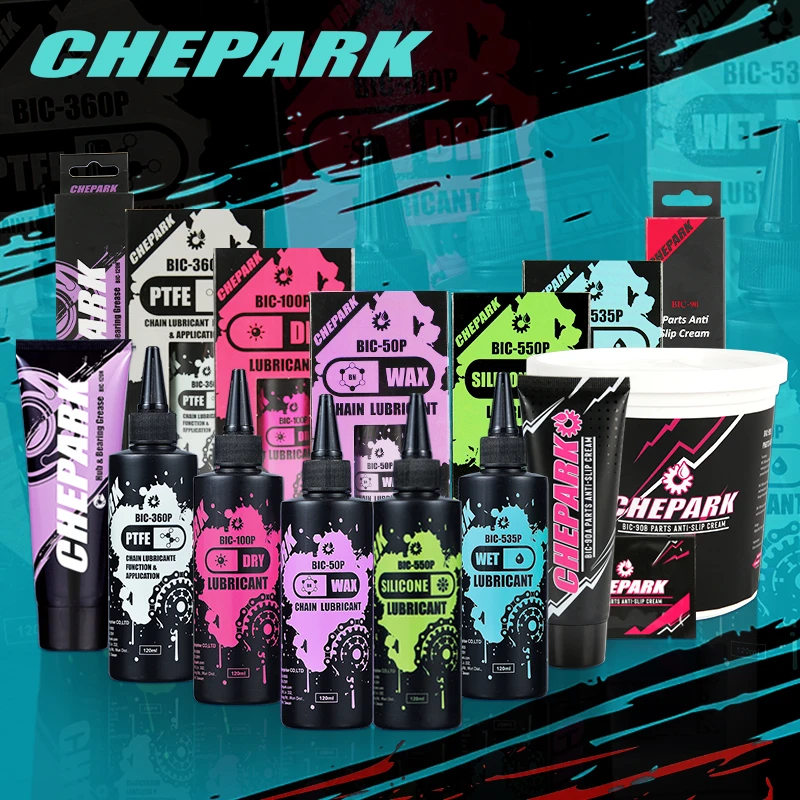 Chepark Bicycle Chain Special Lubricant Of Dry/wax/wet/ptfe/silicone