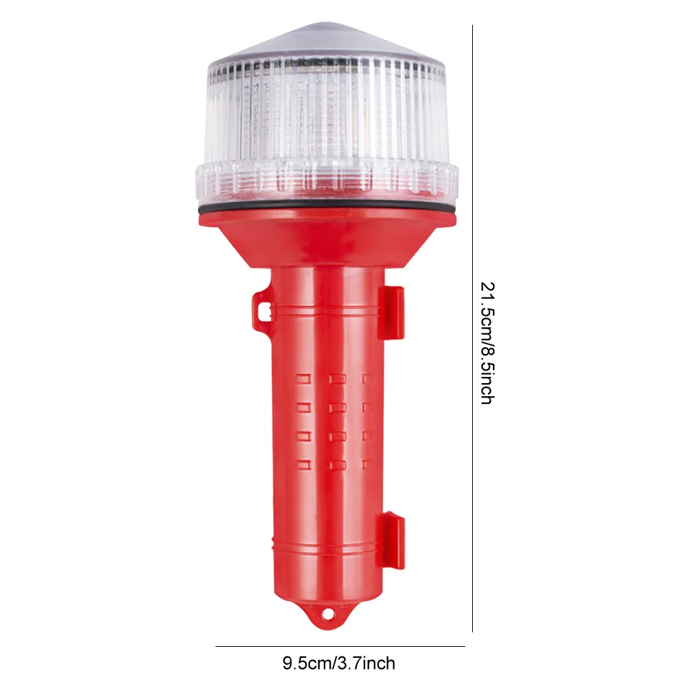 Solar Charging LED Longshot Warning Light 2KM Visual Distance Portable Flashlight Multifunctional Signal Light for Boats Anchors