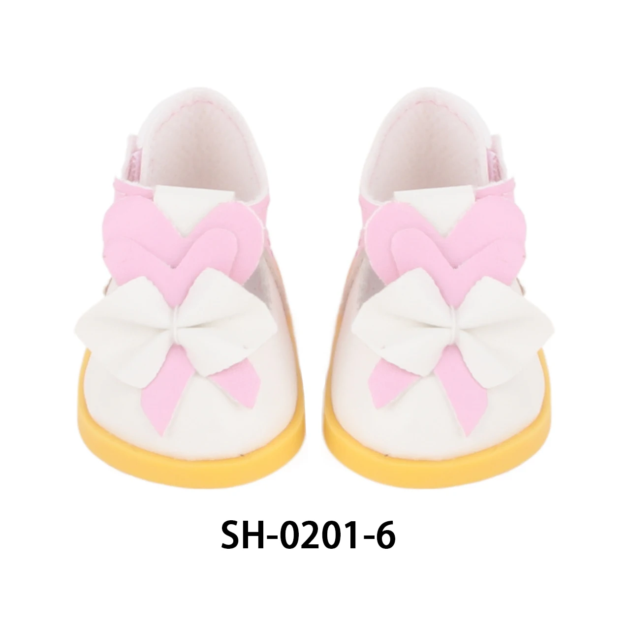1/6 Cute 5.5cm PU Leather Bow Doll Shoes Boots For 14" American& EXO Doll Mini Shoes Accessories For 32-33 Russia DIY Doll TOY